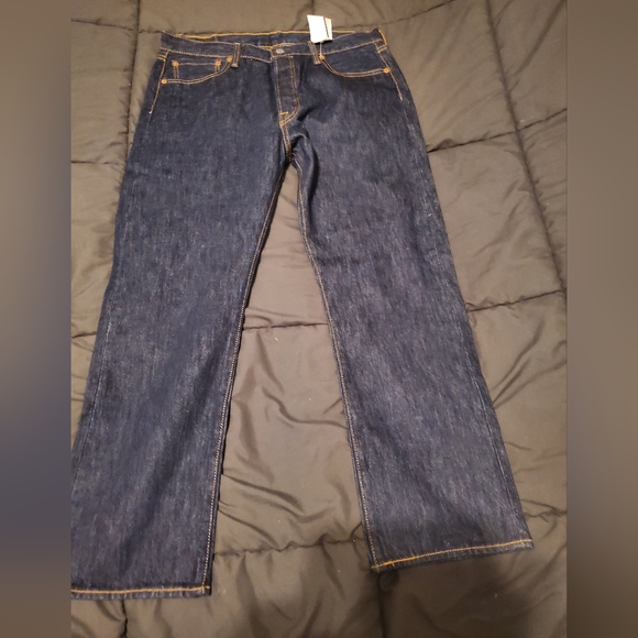 Levi's Men's 501 Original Regular Straight Leg Jeans 36×30 - Picture 4 of 7